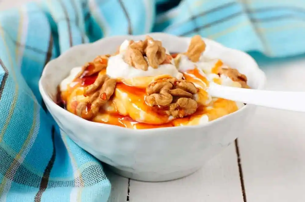 Greek Yogurt with Honey and Nuts